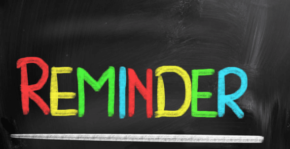  Curriculum Night Reminder
