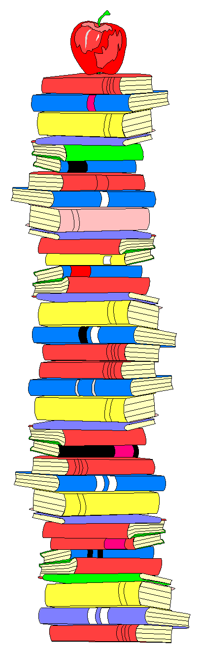 bookstack clipart 
