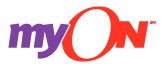 myOn Reader button 