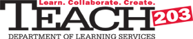 Teach203 logo 